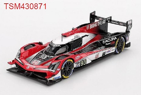 <予約 2026/1月以降発売予定> TSM 1/43 Acura ARX-06 IMSA セブリング12時間 2025 #93 Acura Meyer Shank Racing