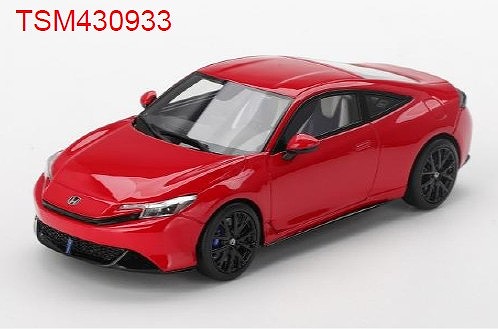 <予約 2026/6月発売予定> TSM 1/43 Honda プレリュード ラリーレッド(左ハンドル)