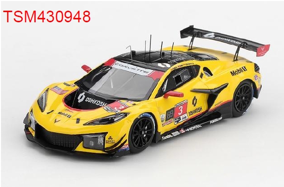 <予約 2026/11月以降発売予定> TSM 1/43 シボレー コルベット Z06 GT3.R IMSA デイトナ2025 #3 Corvette Racing by Pratt Miller Motorsports