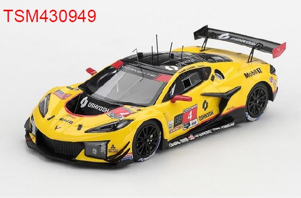 <予約 2026/11月以降発売予定> TSM 1/43 シボレー コルベット Z06 GT3.R IMSA デイトナ2025 #4 Corvette Racing by Pratt Miller Motorsports