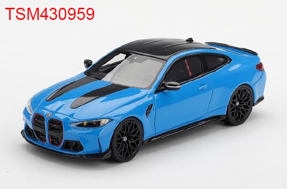 <予約 2026/9月以降発売予定> TSM 1/43 BMW M4 CS リビエラブルー