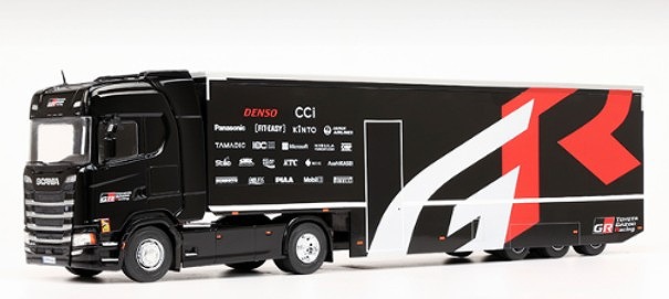 <予約 2025/8月以降発売予定> ixo 1/43 スカニア Sシリーズ (GRレーシング トランスポーター) 2024