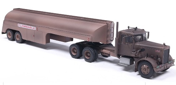 <予約 2025/8月発売予定> ixo 1/43 ピータービルト 281 タンクトレーラー 1955 RUST