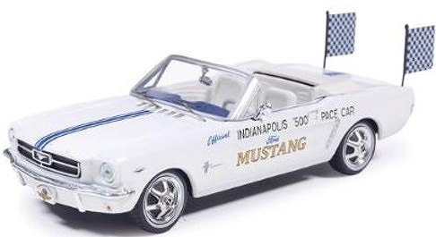 <予約 2026/11月発売予定> ixo 1/43 フォード マスタング インディアナポリス 500 ペースカー  1964 ホワイト