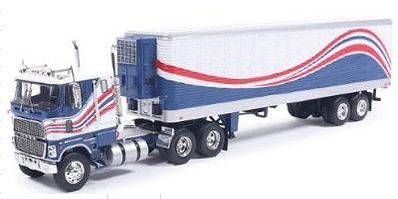 <予約 2026/6月発売予定> ixo 1/64 フォード CL9000 ビンテージトレーラー