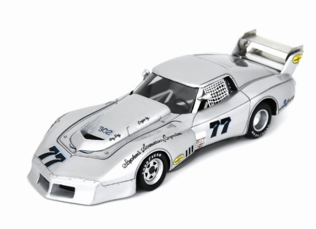 Spark 1/43 Chevrolet Corvette Greenwood No.77 Daytona 24H 1981 B. Greenwood - R. Mancuso - J. Cargill - D. Heinz