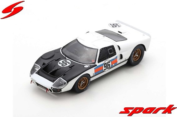 Spark 1/43 Ford GT40 Mk2 No.96 5th 24H Daytona 1966 C. Amon - B. McLaren Limited 500