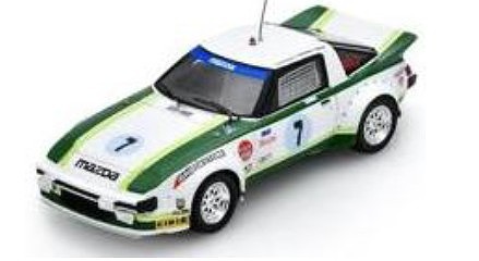 Spark 1/43 Mazda RX-7 No.7 5th Daytona 24H 1979 Y. Katayama - Y. Terrada - T. Yorino