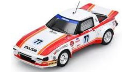 Spark 1/43 Mazda RX-7 No.77 6th Daytona 24H 1979 R. Mandeville - A. Johnson - W. Bohren