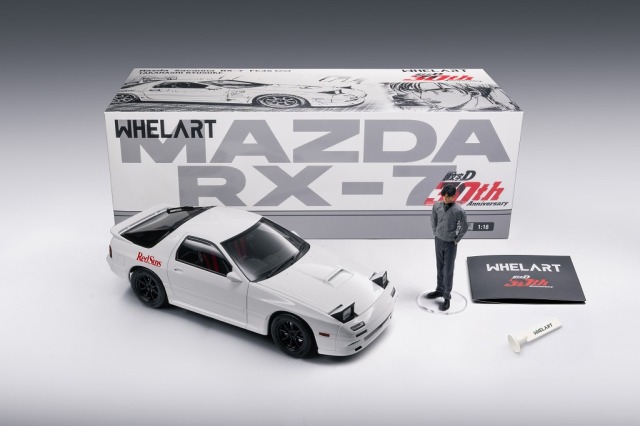 <予約 2026/7月発売予定> WHELART 1/18 Mazda Savanna RX-7 FC3S Infini (RHD)  Takahashi Ryosuke フィギュア付