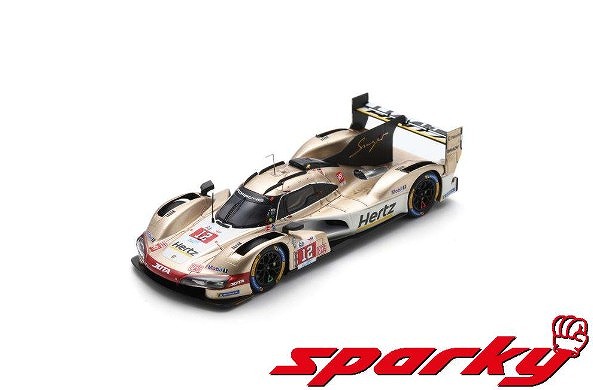 Sparky 1/64 Porsche 963 No.12 HERTZ TEAM JOTA 8th Le Mans 24H 2024 W. Stevens - N. Nato - C. Ilott