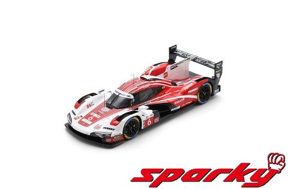Sparky 1/64 Porsche 963 No.6 PORSCHE PENSKE MOTORSPORT 4th Le Mans 24H 2024 K. Estre - A. Lotterer - L. Vanthoor