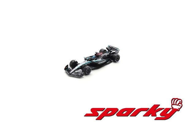 Sparky 1/64 Mercedes-AMG PETRONAS Formula One Team No.63 F1 W15 E Performance  Winner LasVegasGP 2024 George Russell