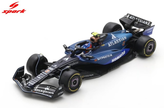 Spark 1/64 Williams FW47 No.55 Williams Racing Chinese GP 2025 Carlos Sainz