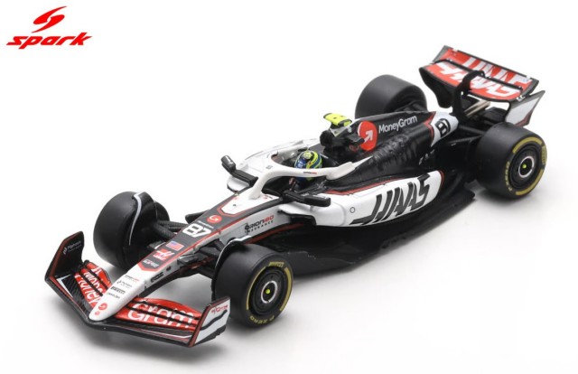 Spark 1/64 Haas VF-25 No.87 MoneyGram Haas F1 Team 8th Chinese GP 2025 Oliver Bearman