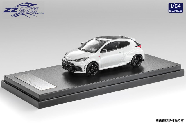 <予約 2026/11月以降発売予定> ZZ MTM models 1/64 1/64 GRヤリス RZ "High performance" 2024 ホワイト