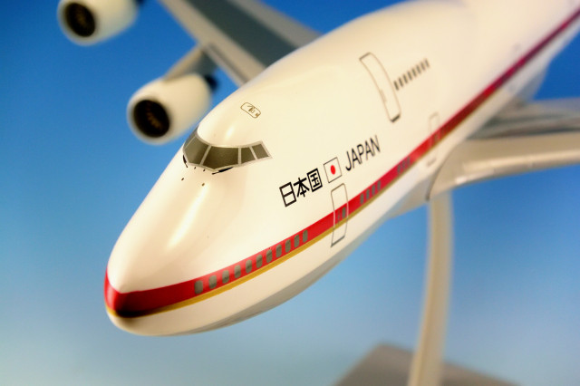 ANA 747-400 ラストフライト　モデルプレーン 1:200 全日空商事 ANA モデルプレーン ボーイング747 ANA 747-400 ラストフライト モデル