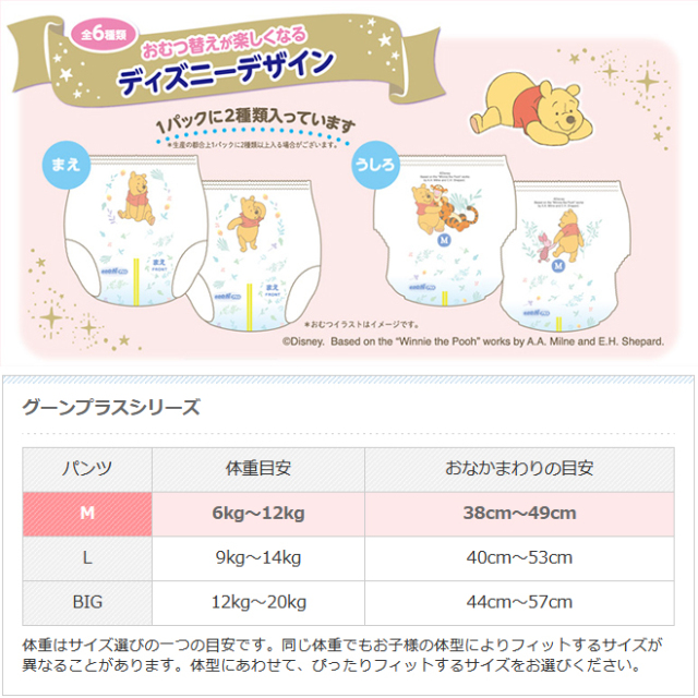 大王製紙 エリエール パンツ グーンプラス 肌快適設計 Mサイズ ケース