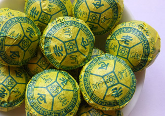 菊花小沱茶-熟茶30個