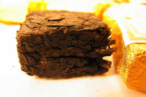 2003年四方小磚熟茶 （14年もの熟茶）100ｇ