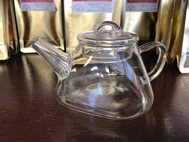 0757 耐熱三角ガラスポット