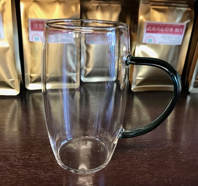 hgp-4 耐熱ガラス茶杯(緑 丸型)