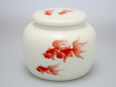 風清堂金魚茶罐
