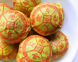 金銀花小沱茶-熟茶30個