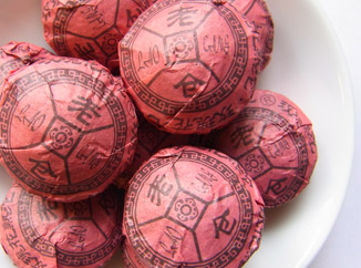 メイグイ小沱茶-熟茶10個