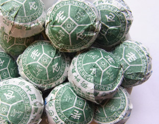 蓮葉小沱茶-熟茶10個