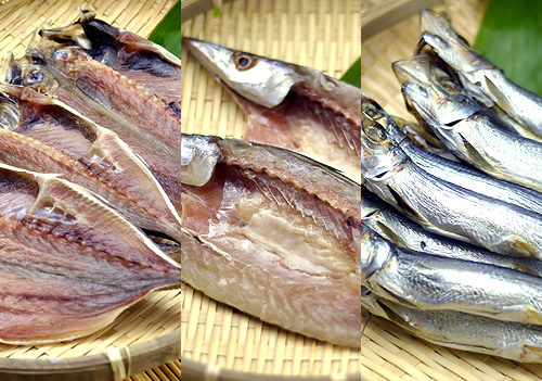 干物の朝食セット