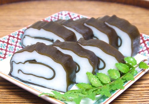 かまぼこ昆布巻