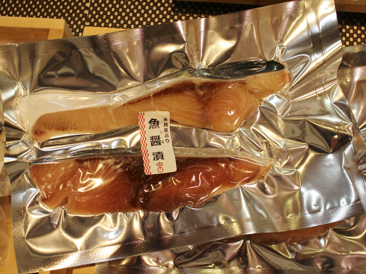 氷見ぶり切身魚醤漬け