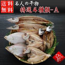 名人の干物4種-A