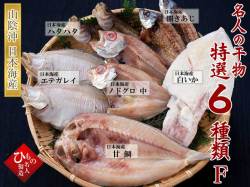 干物６種(のどぐろ・甘鯛入り）詰合-F【送料無料】