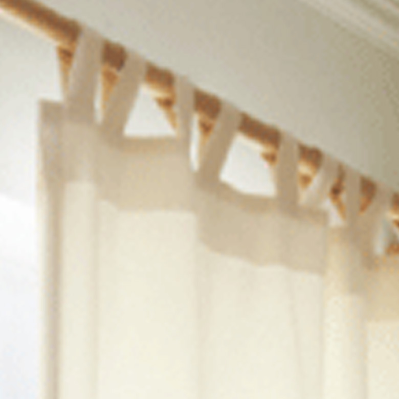 カーテンのタブヘッド仕様 共布仕様 hino