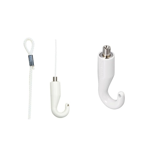 ワイヤーハンガー　ピクチャーレールなどに 楽天市場】ピクチャーレール ワイヤー インテリアハンガー ワイヤー