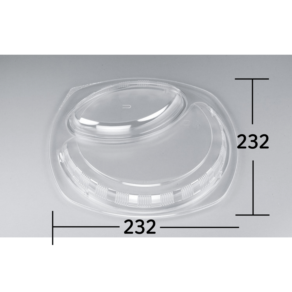 シーピー化成 BFカレー内11 嵌合蓋 U字穴 400枚入