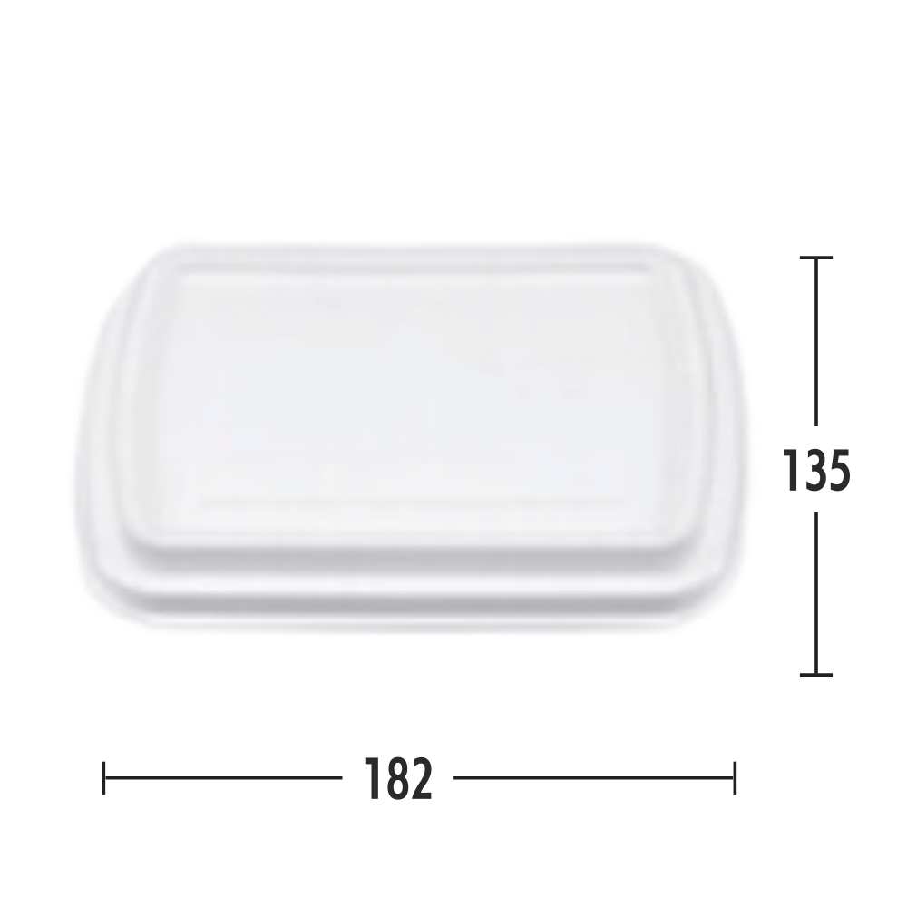 シーピー化成 BFランチ1 ホワイト共蓋 弁当容器 1200枚入