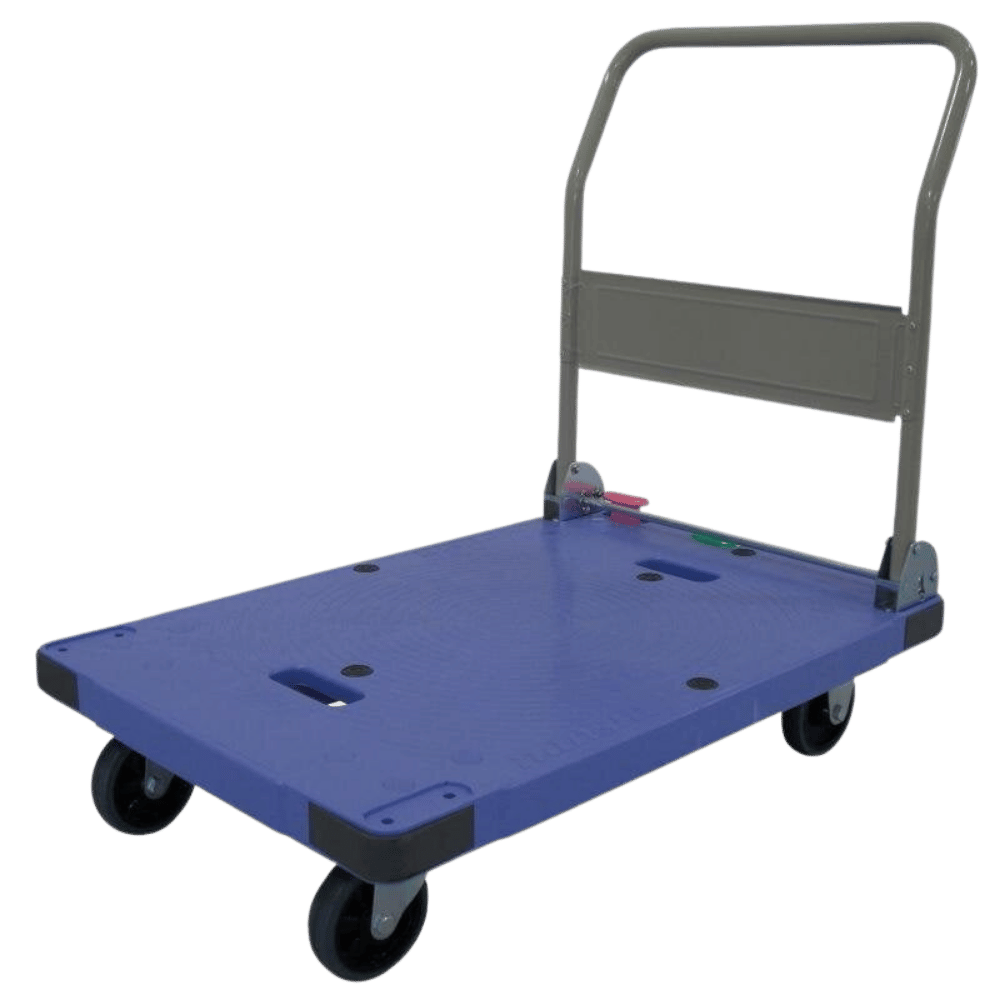 ナンシン 樹脂製手押し運搬台車 サイレントマスター DSK-301