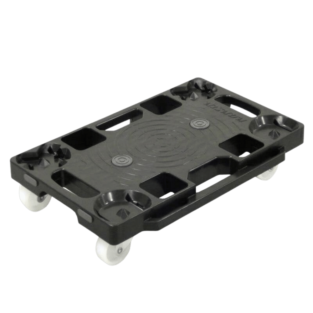 ナンシン 樹脂連結ドーリー（平台車） PD-403