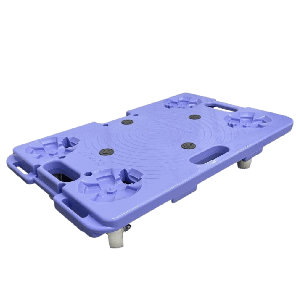 ナンシン 樹脂連結ドーリー（平台車） 縦横連結段積み PD-406