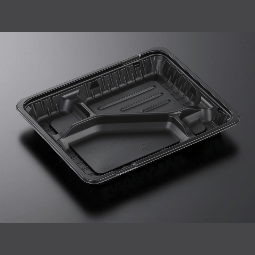 中央化学 CTガチ弁 IK24-20C2 BK 身 弁当容器 電子レンジ対応