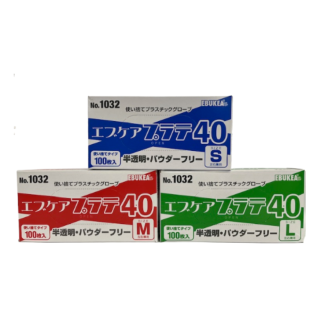 １０３２　エブケアプラテ４０ＰＦ　　100枚×30箱　