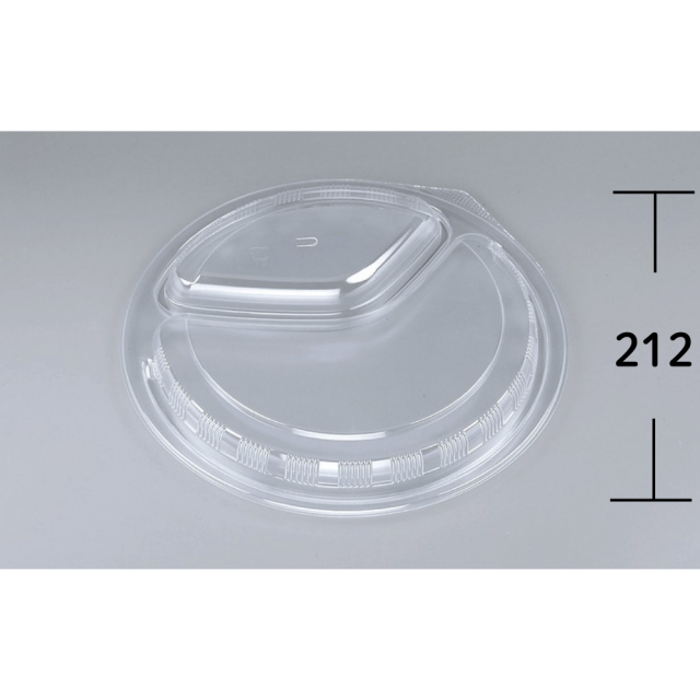 シーピー化成 BFカレー内8 嵌合蓋 U字穴 400枚入