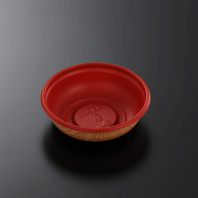 中央化学 SD庵里丼 M15 身 どんぶり容器 電子レンジ対応/赤（R-輪Y）