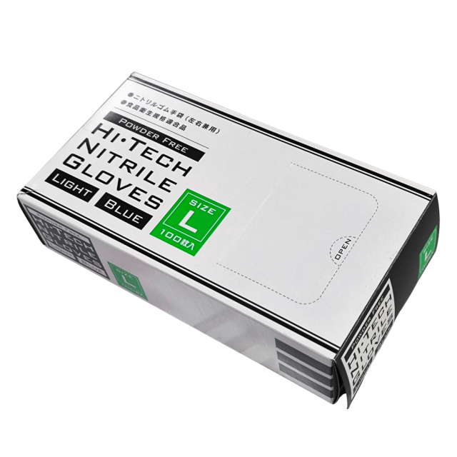 ニトリルライト Lサイズ 5箱（100枚×5箱）