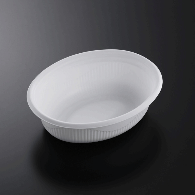 中央化学 SDビストロ M20-16深 洋食やカレー 電子レンジ対応/白