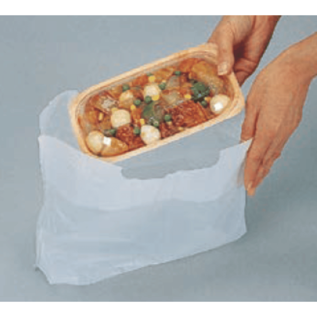 福助工業 キャリーバッグ ランチ 弁当惣菜向け/乳白 小 2,000枚入