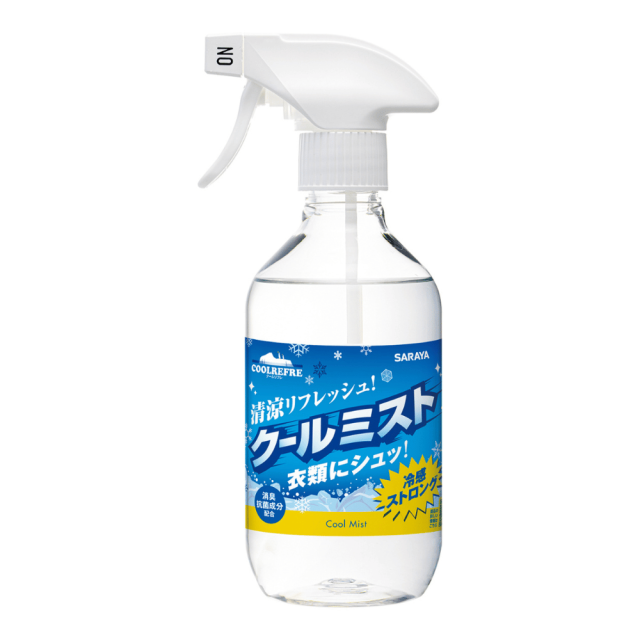 【3月以降販売開始予定】 サラヤ クールリフレクールミスト 400ml 熱中症対策 24本入